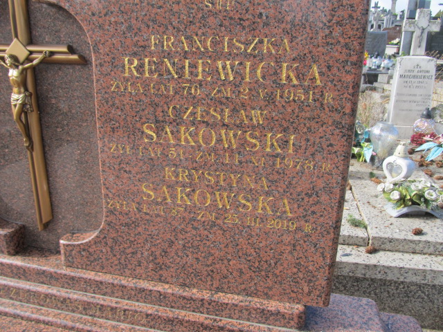 Czesław Sakowski Grajewo - Grobonet - Wyszukiwarka osób pochowanych