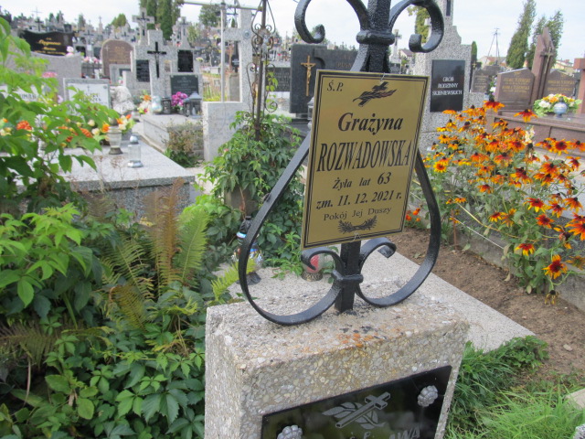 Grażyna Rozwadowska Grajewo - Grobonet - Wyszukiwarka osób pochowanych