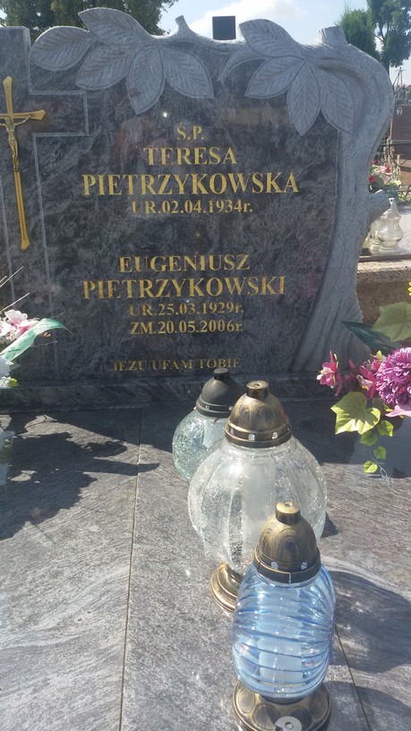 Teresa Pietrzykowska 1934 Grajewo - Grobonet - Wyszukiwarka osób pochowanych