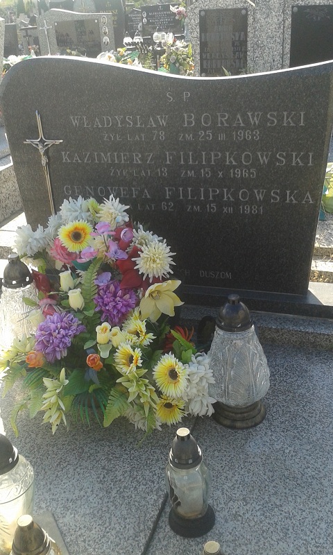 Genowefa Filipkowska Grajewo - Grobonet - Wyszukiwarka osób pochowanych