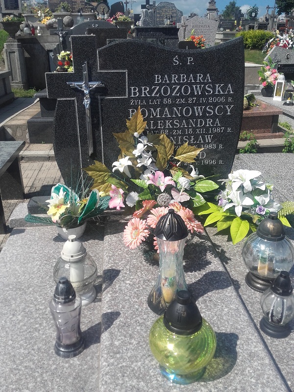 Aleksandra Romanowska Grajewo - Grobonet - Wyszukiwarka osób pochowanych